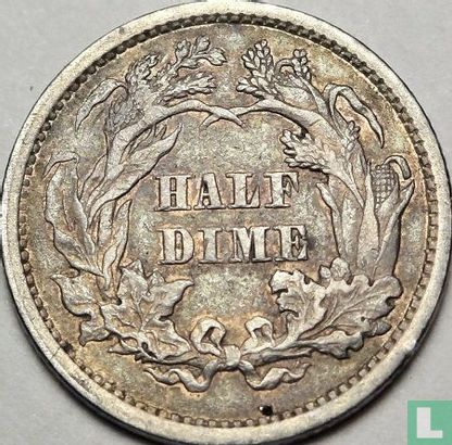 United States ½ dime 1861 (1861/0) - Image 2