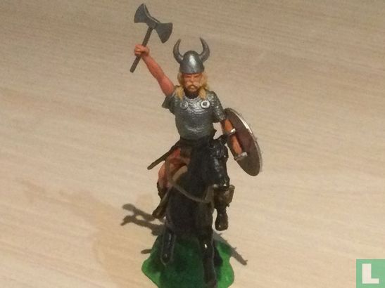 Viking rider with shield and ax  - Image 3