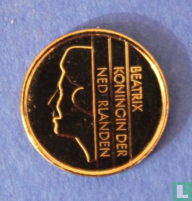 Nederland 10 cent 1997 Goud Kleurig - Bild 2