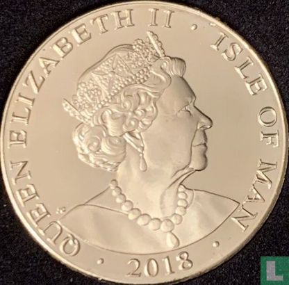 Isle of Man 5 pounds 2018 - Image 1