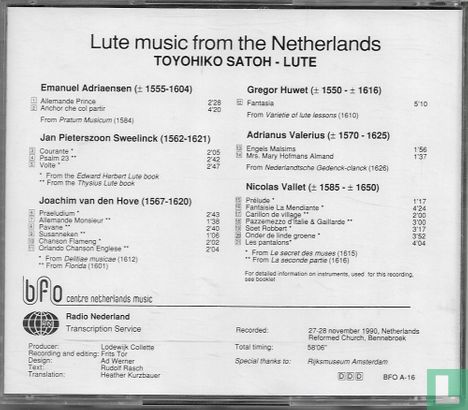 Lute Music from the Netherlands - Image 2