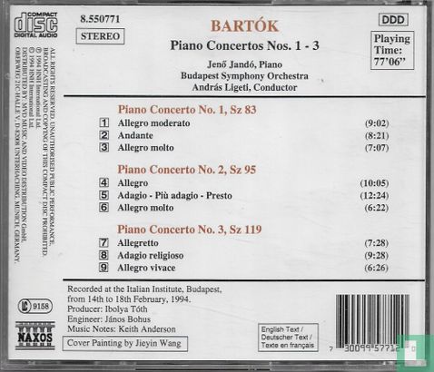 Bartok Piano Concertos 1-3 - Bild 2