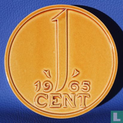 Spaarpot 1 cent - Image 1