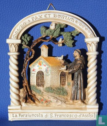 Wanddecoratie: Sint-Franciscus van Assisi - Afbeelding 1