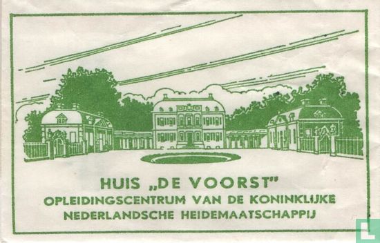 Huize "De Voorst" Opleidingcentrum van de Koninklijke Nederlandsche Heidemaatschappij - Afbeelding 1