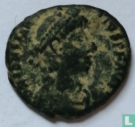 Romeinse rijk AE3, 348-350 AD, Constantius II - Afbeelding 1