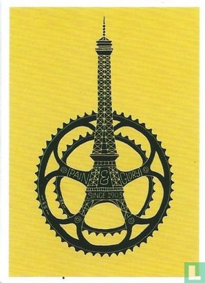 Eiffeltoren met tandwielen - Afbeelding 1