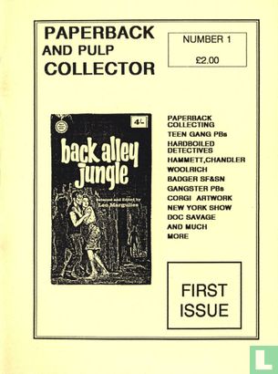Paperback Pulp And Comic Collector 1 - Afbeelding 1