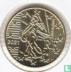 Frankrijk 50 cent 2021 - Afbeelding 1