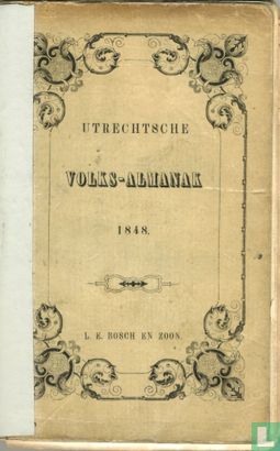 Utrechtsche Volks-Almanak 1848 - Bild 1
