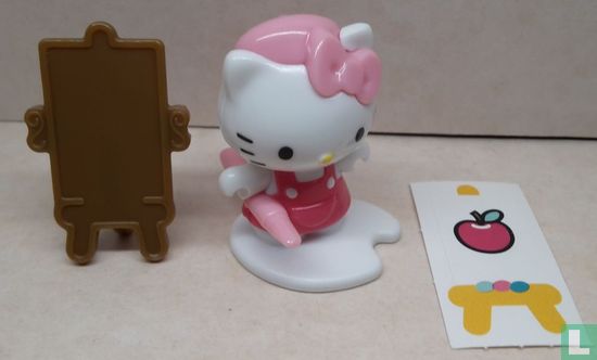 Hello Kitty as a painter - Image 1