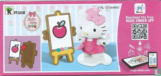 Hello Kitty as a painter - Image 3