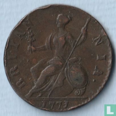 Royaume-Uni ½ penny 1771 - Image 1
