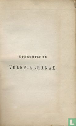 Utrechtsche Volks-Almanak 1856 - Bild 2