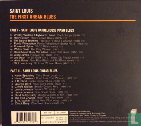 Saint Louis - The First Urban Blues - Afbeelding 2