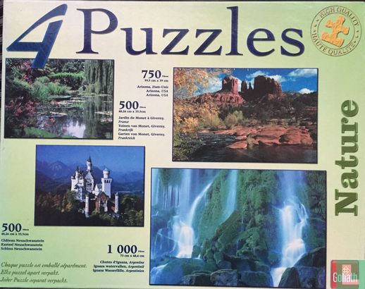 Natuur 4 puzzels - Afbeelding 1