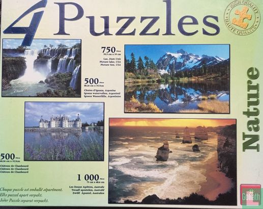 Natuur 4 puzzels - Afbeelding 1