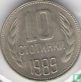 Bulgaria 10 stotinki 1989 - Image 1