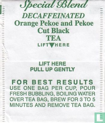 Decaffeinated Orange Pekoe & Pekoe Cut Black Tea - Image 2