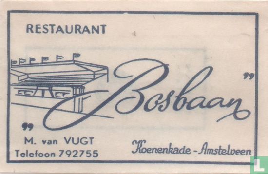 Restaurant "Bosbaan" - Afbeelding 1