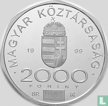 Hongrie 2000 forint 1999 "Millennium" - Image 1