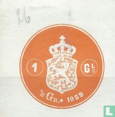 Gr. 1,00 Droogstempels