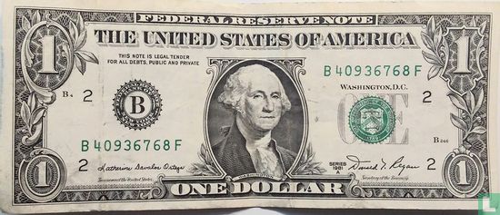Vereinigte Staaten 1 Dollar 1981A B - Bild 1