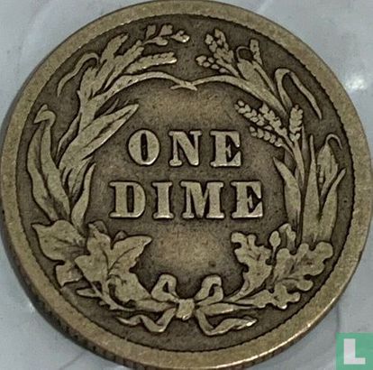 États-Unis 1 dime 1915 (sans lettre) - Image 2