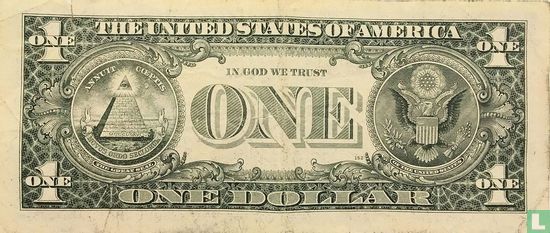 Verenigde Staten  1 dollar 1985 I - Afbeelding 2