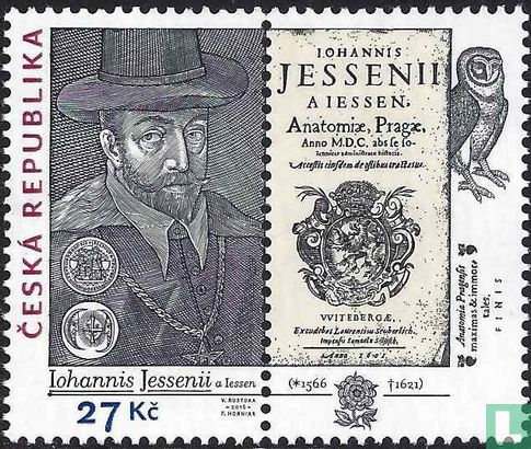 450e geboortedag Jan Jessenius (met tab)