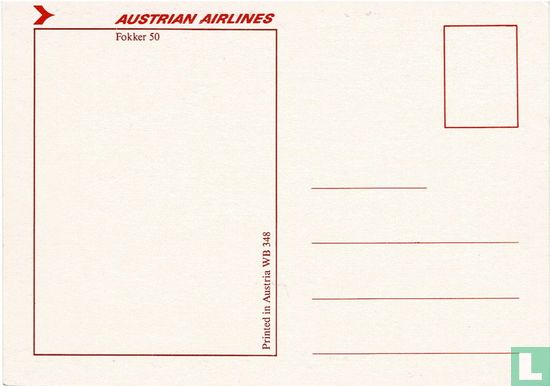 Austrian Airlines - Fokker F-50   - Afbeelding 2