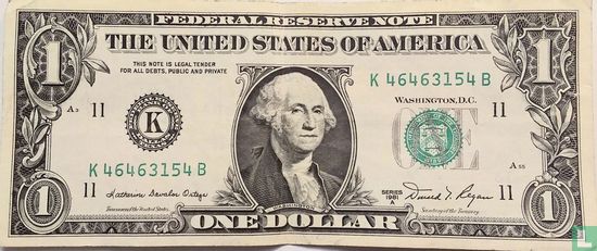 Vereinigte Staaten 1 Dollar 1981A K - Bild 1