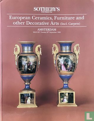 European Ceramics, Furniture and other Decorative Arts (Incl. Carpets) - Bild 1