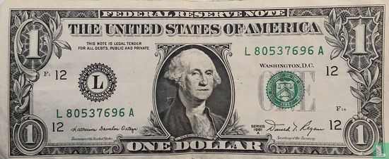 États-Unis 1 dollar 1981A L - Image 1