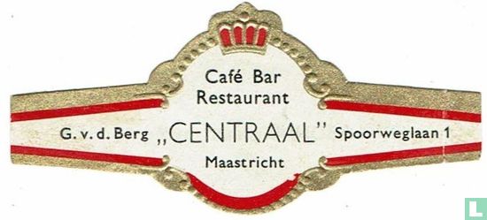 Café Bar Restaurant „CENTRAAL" Maastricht - G. v.d. Berg - Spoorweglaan 1 - Afbeelding 1
