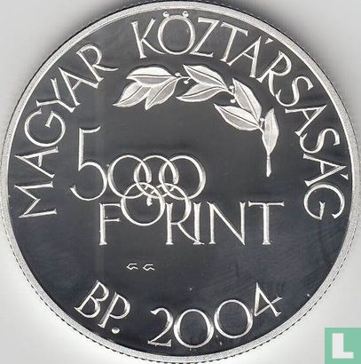 Hungary 5000 forint 2004 (PROOF) "Summer Olympics in Athens" - Image 1