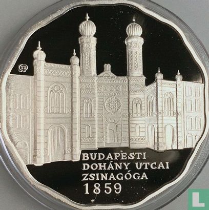 Hungary 5000 forint 2009 (PROOF) "150th anniversary Grand Synagogue of Budapest" - Image 2