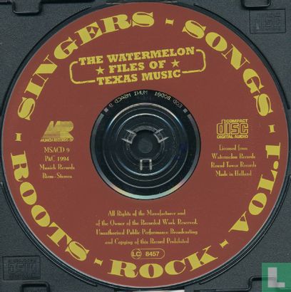 The Watermelon Files of Texas Music - Singers-Songs-Roots-Rock Vol.1 - Bild 3