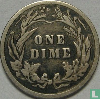 United States 1 dime 1905 (without letter) - Image 2