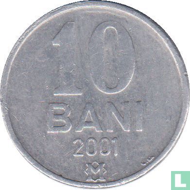 Moldavie 10 bani 2001 - Image 1