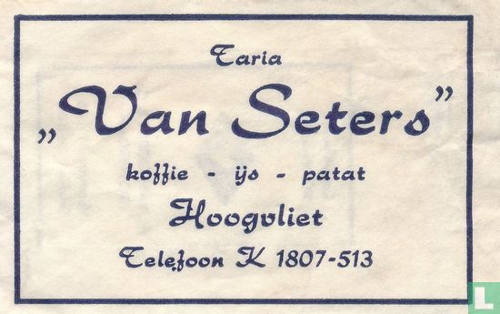 Taria "Van Seters" - Afbeelding 1