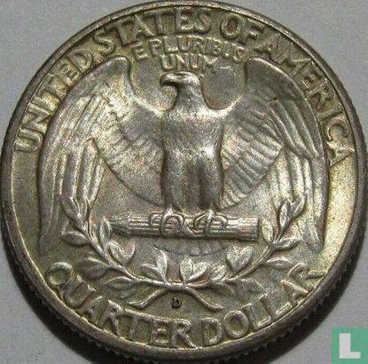 États-Unis ¼ dollar 1937 (D) - Image 2