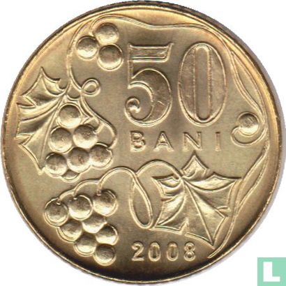 Moldavie 50 bani 2008 - Image 1
