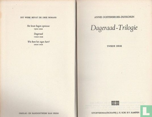 Dageraad trilogie - Image 3