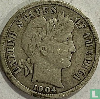 États-Unis 1 dime 1904 (sans lettre) - Image 1