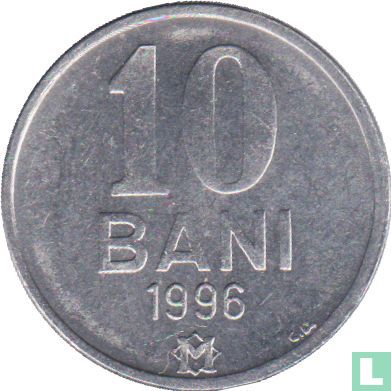 Moldavië 10 bani 1996 - Afbeelding 1