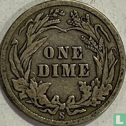 États-Unis 1 dime 1904 (S) - Image 2