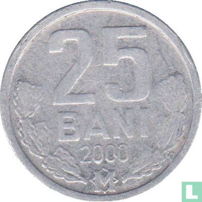 Moldavie 25 bani 2000 - Image 1