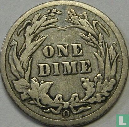 United States 1 dime 1903 (O) - Image 2