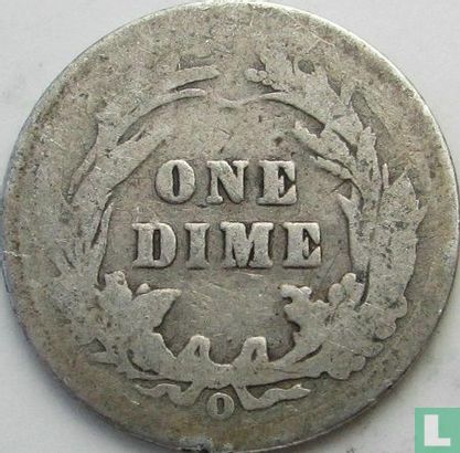 United States 1 dime 1901 (O) - Image 2